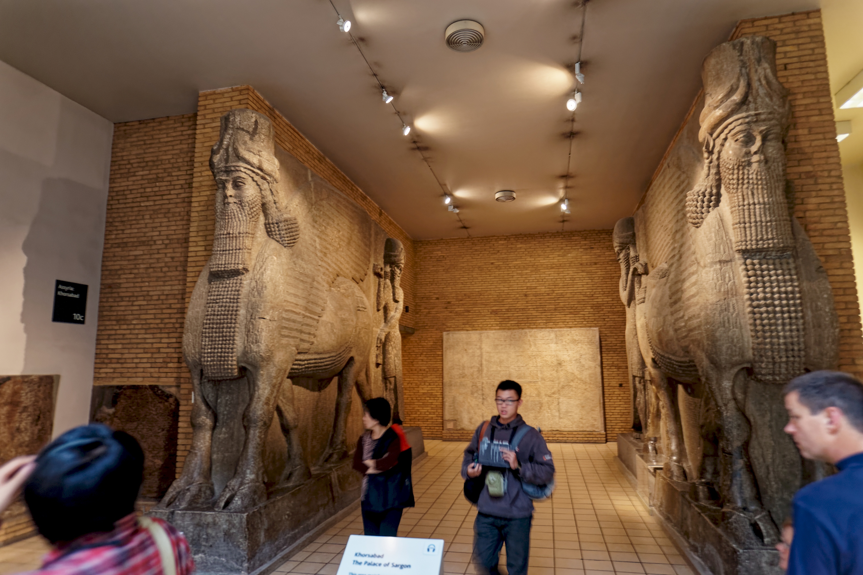 Gallery inside the British Museum